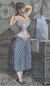 Advertisement for Eureka health corsets for womendani af American School