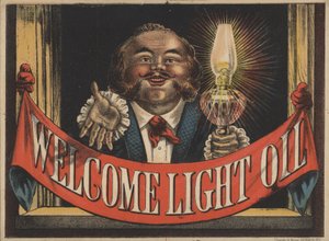 Annonce for Welcome Light Oil af American School
