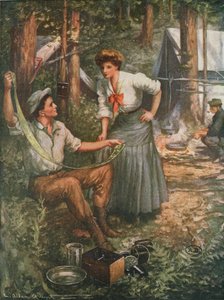 Annonce for celluloidfilm, 1901 af American School