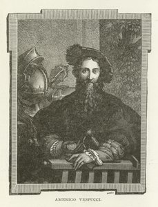 Amerigo Vespucci af American School