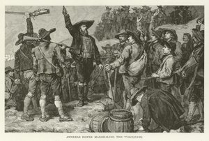 Andreas Hofer, der samler tyrolerne af American School
