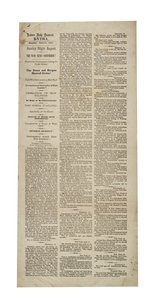 Auburn Daily Democrat Extra vedr.: Fort Sumter, 15. april 1861