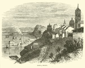 Bahia, Brasilien, juli 1862 af American School