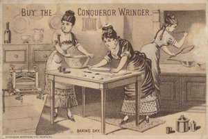 Bagedag (litho) af American School