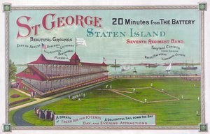 Baseballbane ved St. George Park, Staten Island af American School