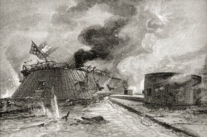 Slaget mellem Monitor og Merrimac i 1862, fra 