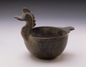 Bird Effigy Bowl, Mississippi (lertøj) af American School