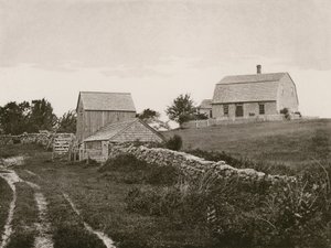 Fødested for Commodore O. H. Perry, South Kingston (fotogravure) af American School