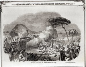 Bloody Massacre of Americans at Havana, september 1851, fra 