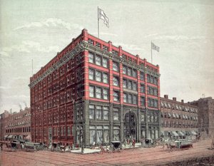 Bloomingdales Souvenir, 1886 af American School