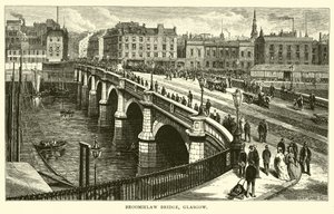 Broomielaw Bridge, Glasgow af American School