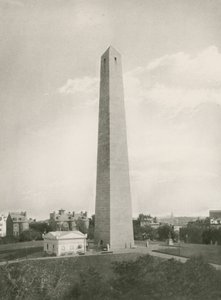 Bunker Hill Monument (fotogravure) af American School