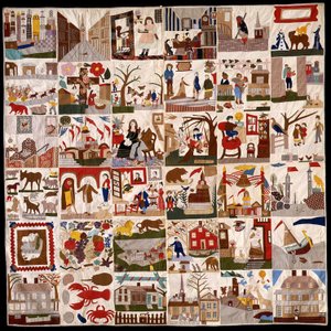 Burdicks-Child Quilt af American School