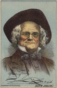 CL Davis Portræt (Alvin Joslin) af American School