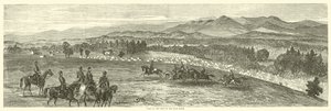 Lejr ved foden af Blue Ridge, oktober 1863 af American School