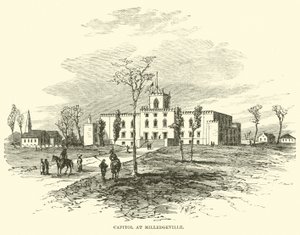 Capitol i Milledgeville, november 1864 af American School