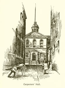 Carpenters Hall, Philadelphia af American School