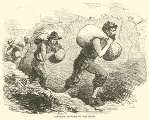 Bære pulver til minen, juli 1864 af American School