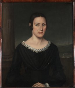 Catherine Small Pitcairn, ca. 1843 af American School