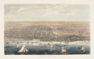 Chicagos havn efter 1856 af American School