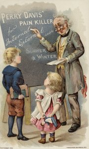 Børn, der ser på tavle med lærer af American School