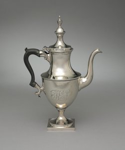Kaffekande, ca.1800 af American School