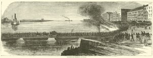 Konfødererede evakuerer Savannah, december 1864 af American School