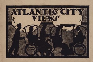 Forsideillustration til Atlantic City Views af American School
