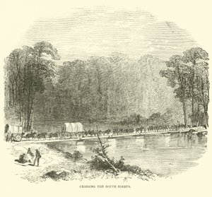 Krydser det sydlige Edisto, januar 1865 af American School