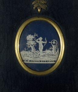 Cut-Paper-Work Picture af American School