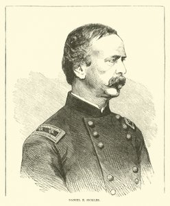 Daniel E Sickles, maj 1863 af American School