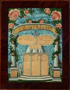 Darrow-Adkins-Wooding Familiebog, 1825?32 af American School