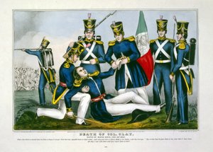 Oberst Clays død, Slaget ved Buena Vista, Feby. 23d, 1847, pub. 1847. af American School