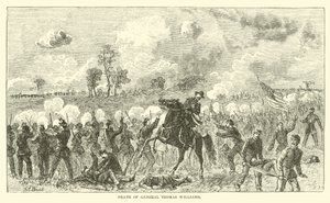 General Thomas Williams død, august 1862 af American School