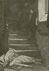 Death of Miss Langdon, fra maleriet af Wm Fred Yeames af American School