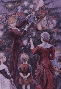 Pynte juletræet af American School