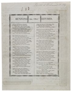 Dixie trykt på bagsiden af et ark checks, 1861 af American School