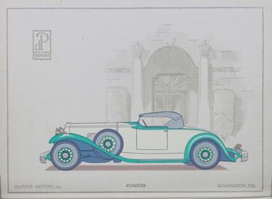 DuPont Motor Cars: Roadster, 1921 af American School