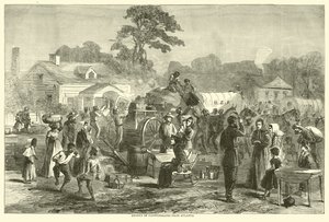Udvandring af konfødererede fra Atlanta, september 1864 af American School