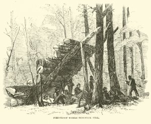 Brandsikker, hvor Sedgwick faldt, maj 1864 af American School