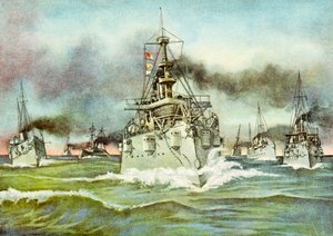 Flyvende eskadron fra den amerikanske flåde under den spansk-amerikanske krig, 1898
