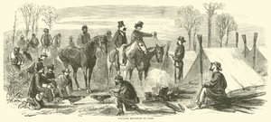 Foragere vender tilbage til lejren, marts 1865 af American School
