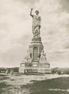 Forfædres monument, Plymouth (fotogravure) af American School