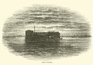 Fort Sumter, maj 1862 af American School