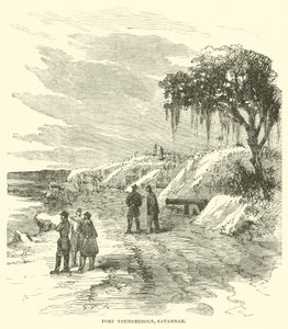 Fort Thunderbolt, Savannah, december 1864 af American School
