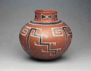Foumile polykrom krukke, Anasazi, 13001500 (keramik)