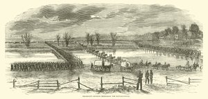 Franklins division krydser Rappahannock igen, december 1862 af American School
