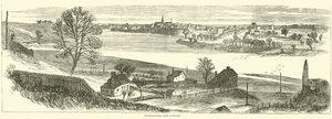Fredericksburg, fra Falmouth, november 1862 af American School