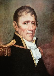 General Andrew Jackson (farve litho) af American School