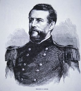 General Erasmus Keyes (1810-95) (gravering) af American School